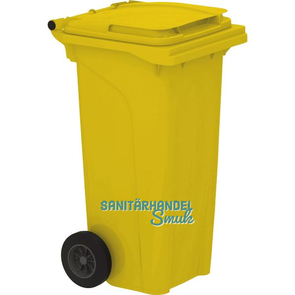 M�lltonne 120 Liter Kunststoff gelb Urban
