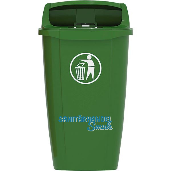 Papierkorb Optima 50 Liter gr�n