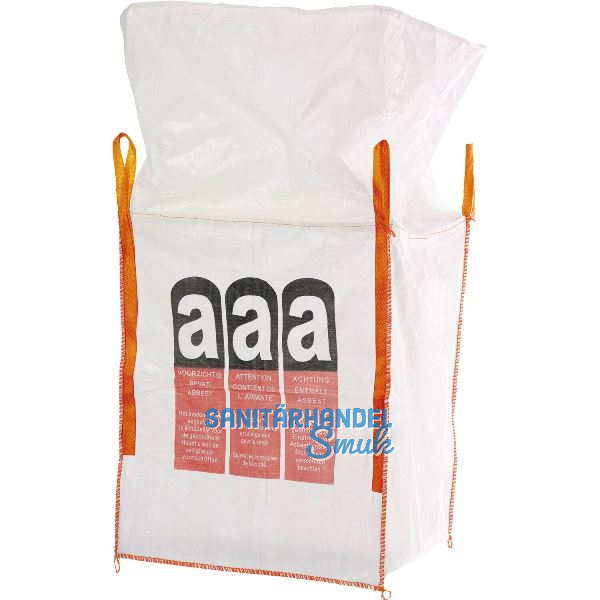 Containersack Big Bag f�r asbesthaltige Abf�lle 1.000 kg