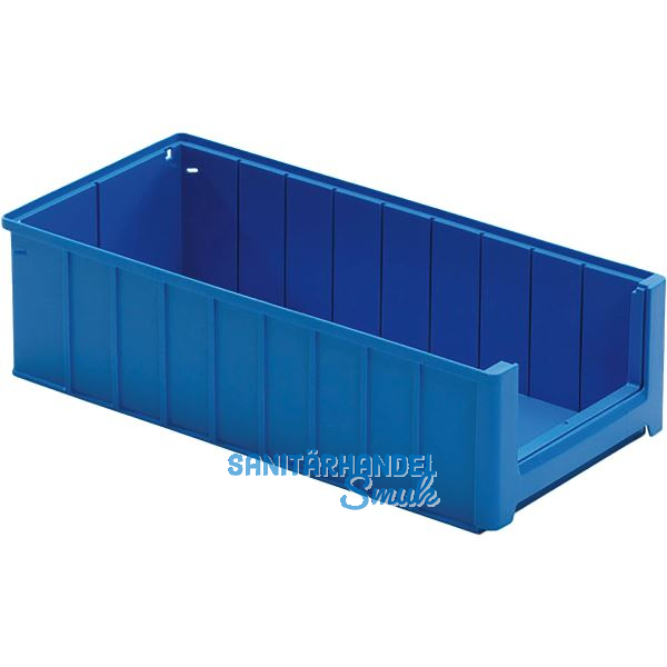 Sichtlagerkasten blau 500 x 234 x 140 mm