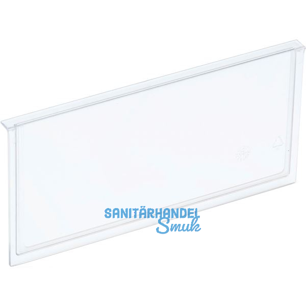 Vordere Trennwand f�r Regalkasten 234 x 2 x 140 mm transparent