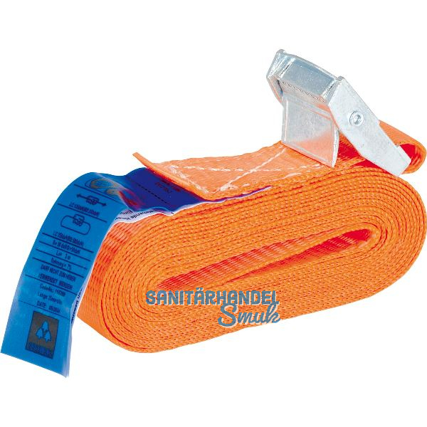 Zurrgurt 1-teilig mit Klemmschloss 250 kg 3m