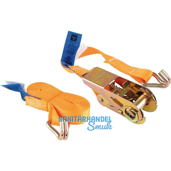 Zurrgurt 2-teilig mit Ratsche 800 kg 4 m
