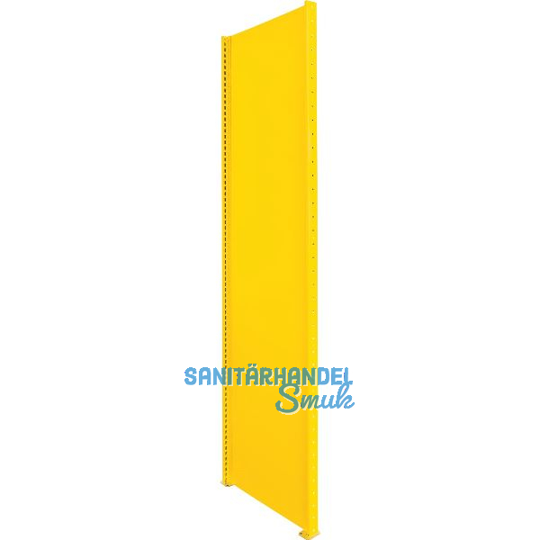 META Vollwandrahmen RAL 1003 signalgelb 2000 x 500 mm komplett