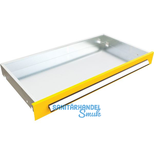 META Schublade RAL 1003 signalgelb, komplett 100 x 500 mm