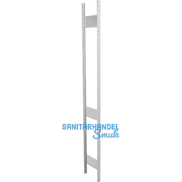 META Steckrahmen 2500 x 300 mm inkl. Steckprofil u. Steck-Tiefensteife verzinkt