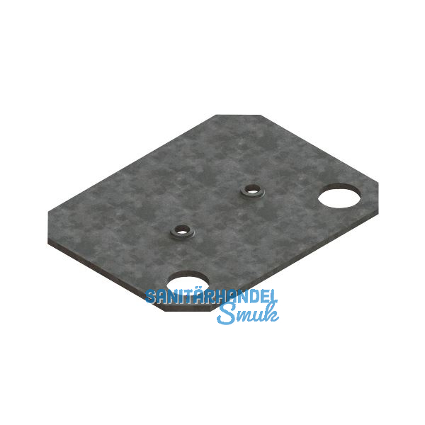 META Unterlegplatte 2 mm, verzinkt