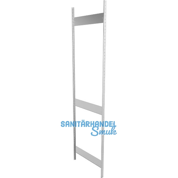 META Steckrahmen 3000 x 800 mm inkl. Steckprofil u. Steck-Tiefensteife verzinkt
