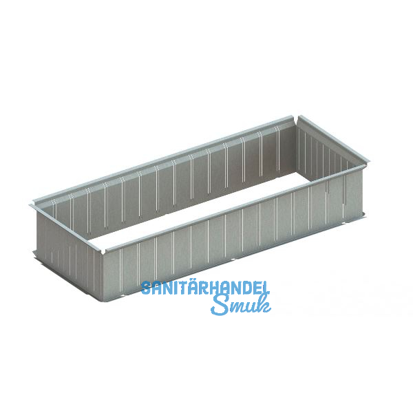 META Innenprofil Basic Set H�he 200 mm Tiefe 400 mm, verzinkt