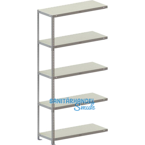 META Schraubregal Anbauset 2000 x 1000 x 400 mm Tragkraft 150 kg