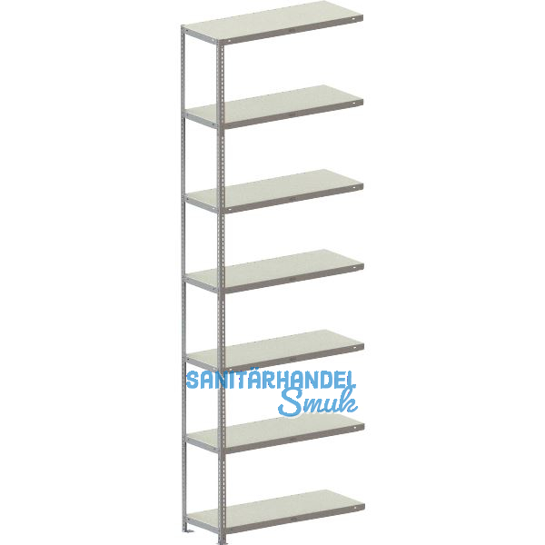 META Schraubregal Anbauset 3000 x 1000 x 400 mm Tragkraft 150 kg