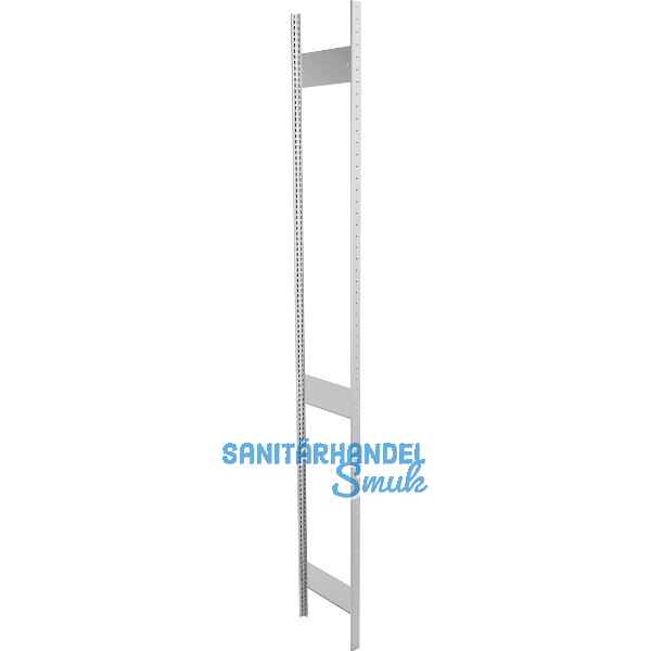 META Steckrahmen 3000 x 400 mm inkl. Steckprofil u. Steck-Tiefensteife verzinkt