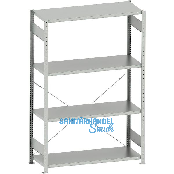 META Steck-Grundregal 2000 x 1300 x 500 mm 4 Fachb�den 230 kg