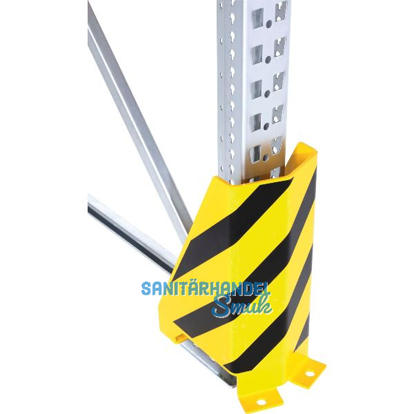 META U-Rammschutz komplett schwarz/gelb H�he 400 mm