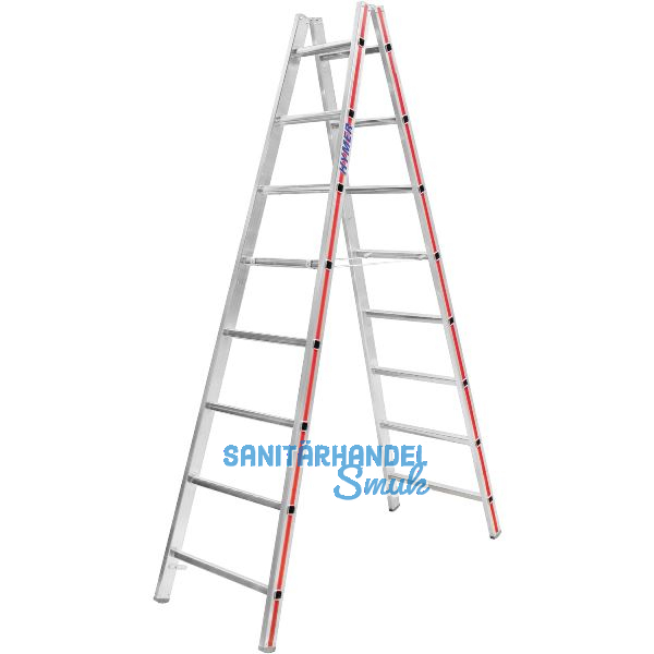 HYMER Sprossen - Leiter Type 4023 Sprossen= 2 x 8 L�nge 2,33 m