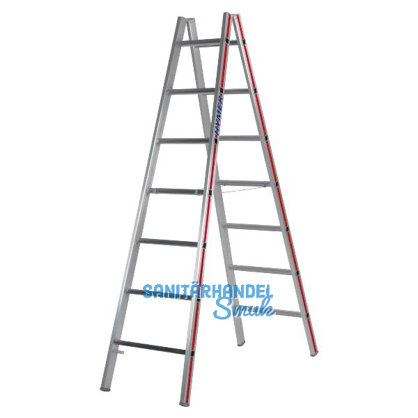 HYMER Sprossen - Leiter Type 4023 Sprossen= 2 x 7 L�nge 2,05 m