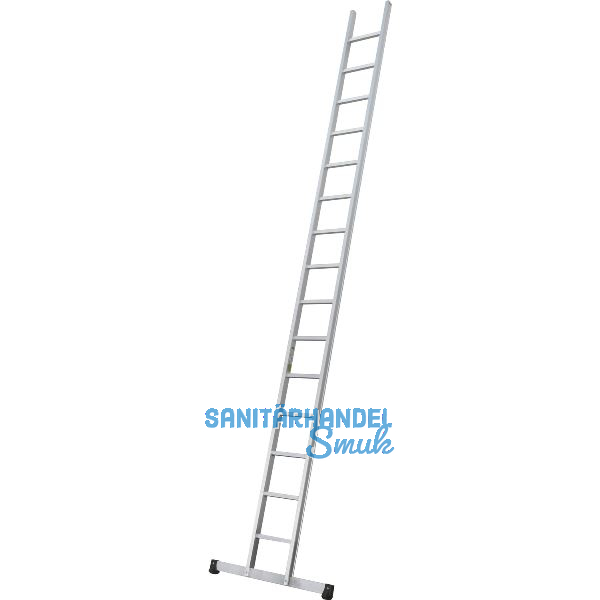 JUST Alu-Anlege-Industrieleiter einteilig Type 50 Sprossen=26 L�nge=7,60 m