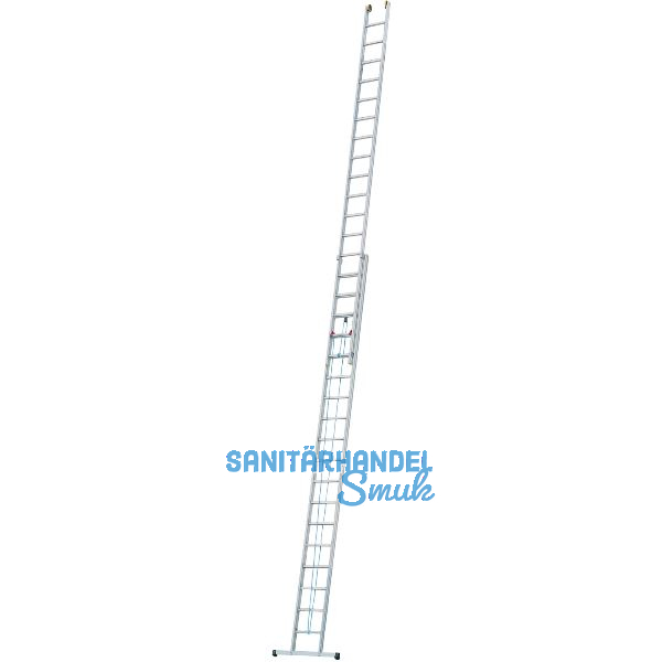 JUST Alu-Seilzug Industrieleiter 2-tlg. Type 56 Sprossen=2x14 L�nge=4,23/7,34 m
