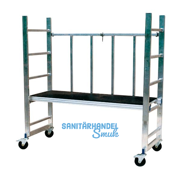 JUST Alu-Klappger�st Nutzlast=150 kg L�nge=1,70m Arbeitsh�he 3,00 m