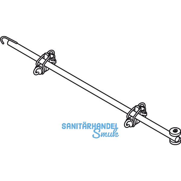 HYMER Halterohr L�nge 2,05 Meter