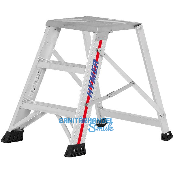 ALU-PRO Klapptritt Type 71020 Stufen=3 L�nge=0,90 m