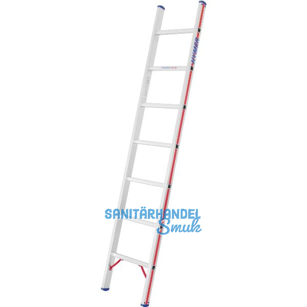 HYMER Alu-Anlegeleiter Type 6011 Sprossen=7 L�nge=2,16 m