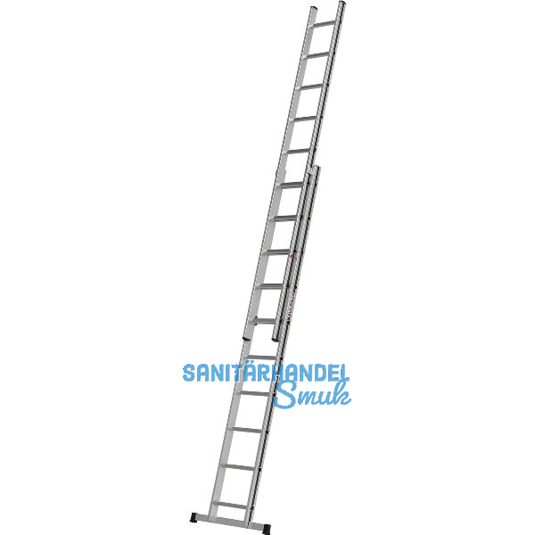 ALU-PRO Schiebeleiter Type 70046 Sprossen=2 x 10 L�nge=2,87/4,83 m