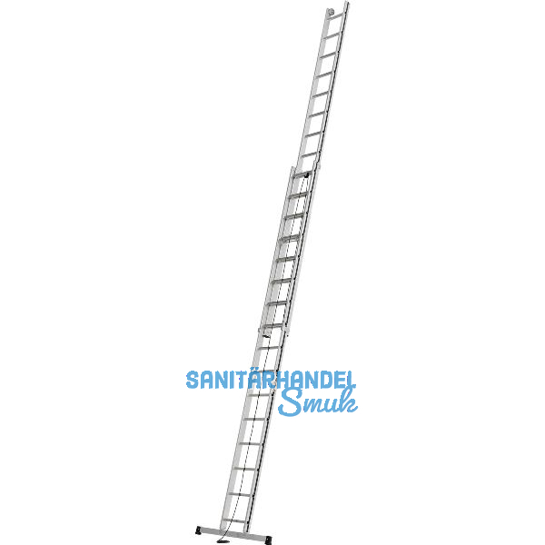 ALU-PRO Seilzugleiter 2 x 16 Sprossen Type 70051 L�nge=4,58/7,66 m