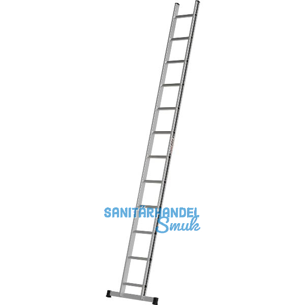 ALU-PRO Sprossen-Anlegeleiter Type 70011 Sprossen=12 L�nge=3,42 m