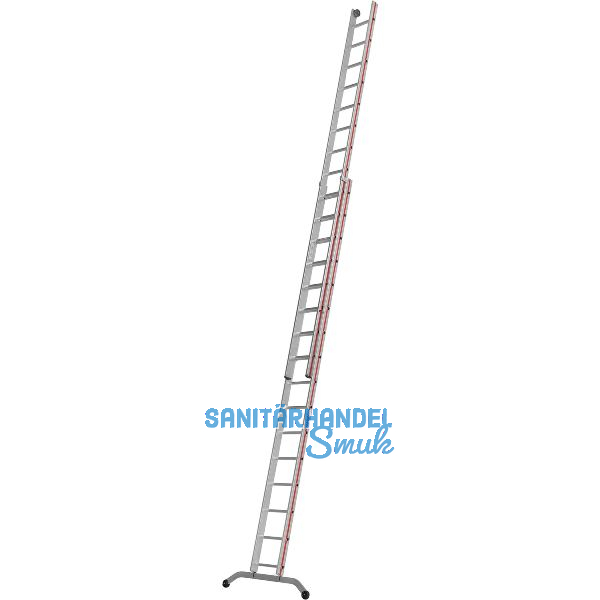 HYMER Alu-Schiebeleiter Type 6046 Sprossen=2x16 L�nge=4,72/8,36 m