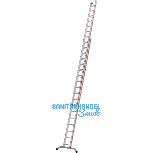 HYMER Alu-Schiebeleiter Type 6046 Sprossen=2x18 L�nge=5,28/9,15 m