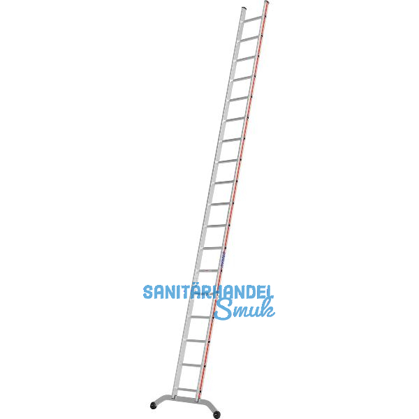 HYMER Alu-Anlegeleiter Type 6011 Sprossen=18 L�nge=5,24 m