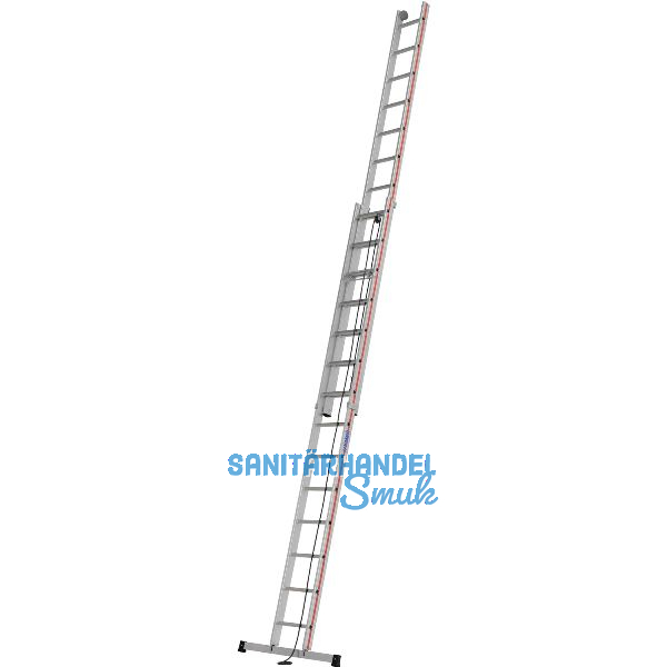 HYMER Alu Seilzugleiter 2 x 14 Sprossen Type 4051 L�nge=4,11/7,18 m