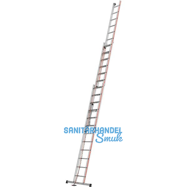 HYMER Alu Seilzugleiter 3 x 12 Sprossen Type 4061 L�nge=3,57/8,34 m