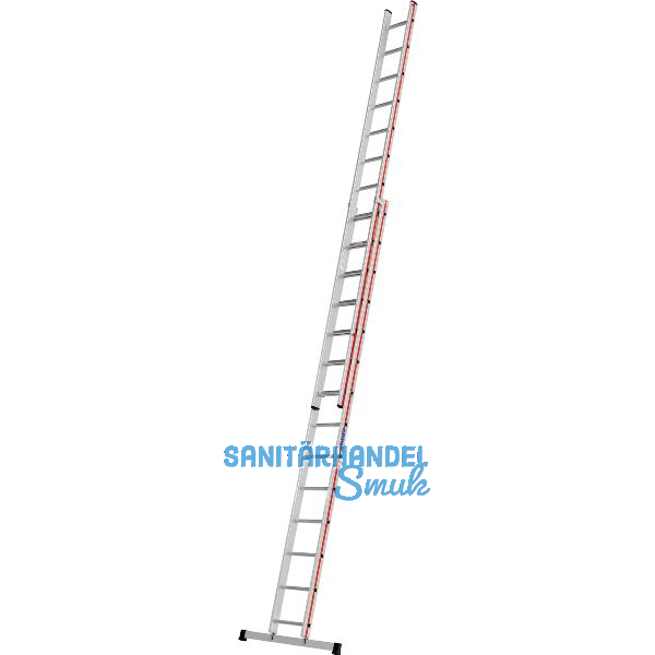 HYMER Alu-Schiebeleiter Type 4046 Sprossen=2x14 L�nge=4,02/7,10 m