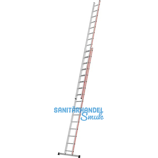 HYMER Alu-Schiebeleiter Type 4046 Sprossen=2x16 L�nge=4,59/8,22 m