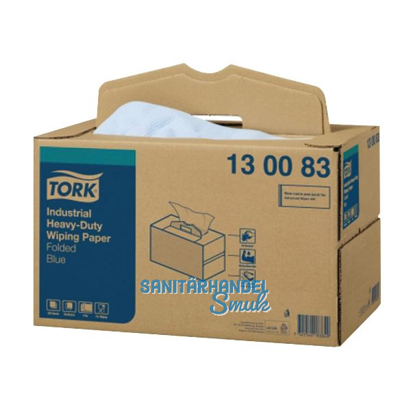 TORK Extra Starke Industrie Papierwischt�cher 3-lagig gefaltet in Handy Box