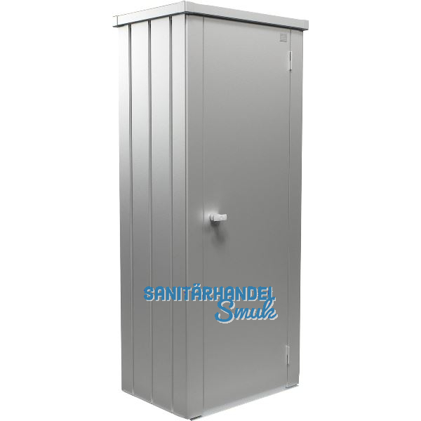 BIOHORT Terrassenschrank Julia M High silber