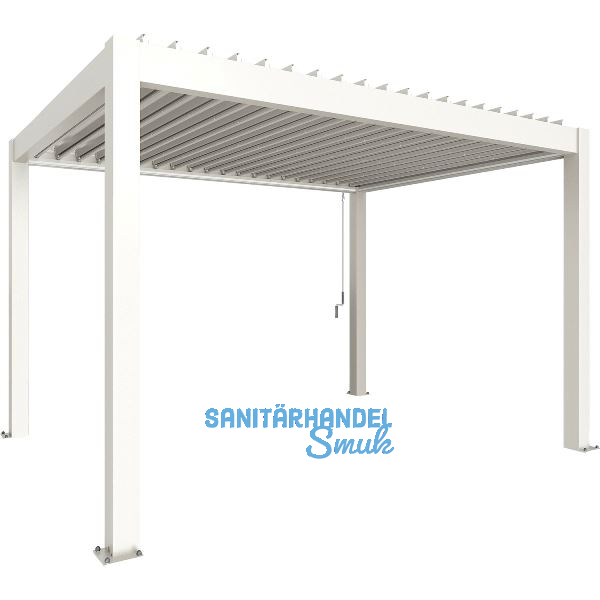 BIOHORT Pergola Gr. 4 x 3,5 wei�