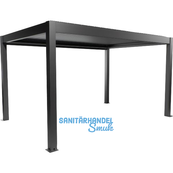 BIOHORT Pergola Gr. 4,5 x 3 dunkelgrau-metallic