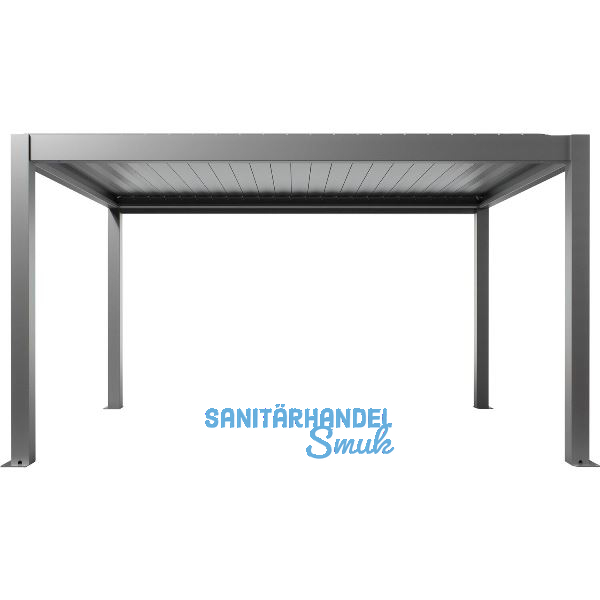 BIOHORT Pergola Gr. 4,5 x 3 quarzgrau-metallic