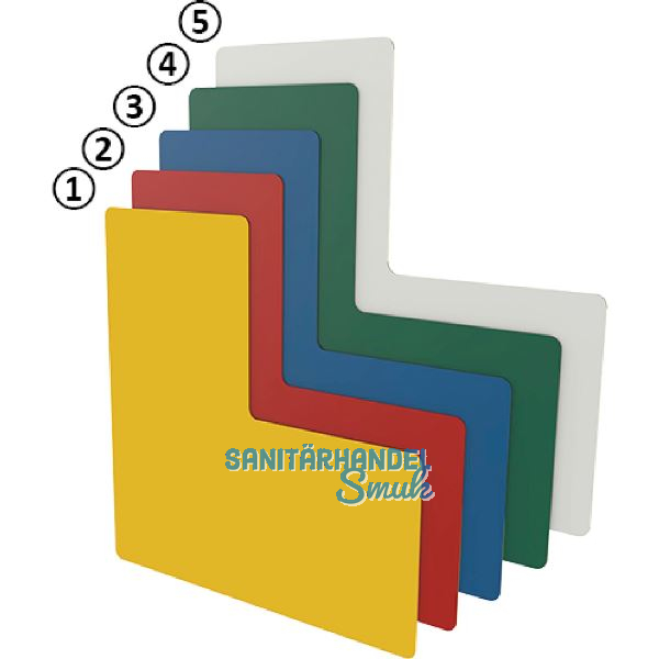 FATH Bodenmarkierung L-Form blau 50mm