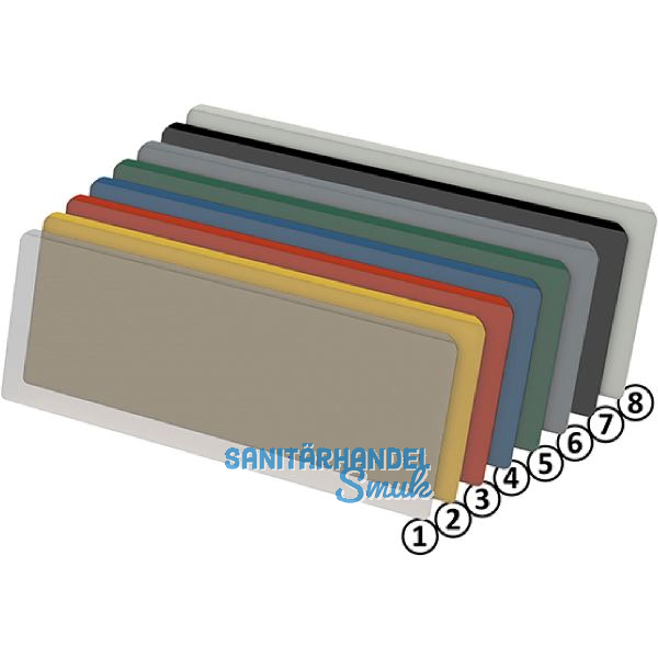 FATH Kanban H�lle oben offen 200 x 67mm transparent