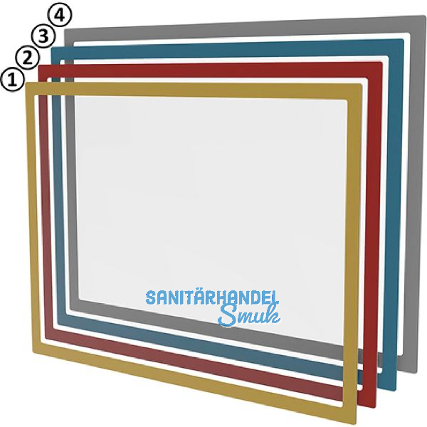 FATH Dokumentenfenster magnetisch DIN A3 blau 450 x 327mm