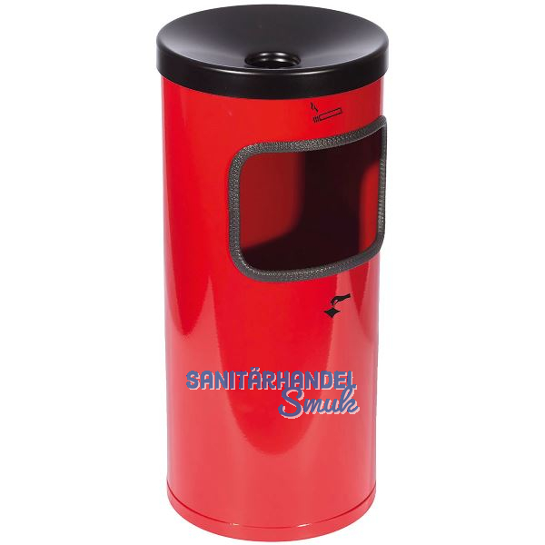 TKG Sicherheits-Bodenabfallascher rot