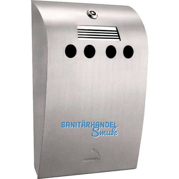 TKG Wandascher Wave Edelstahl