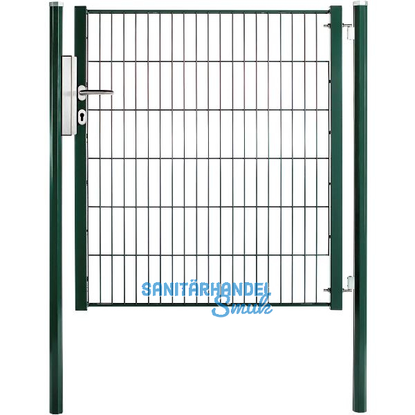 H+S Uni T�r f�r Zaunh�he 1,2 m gr�n