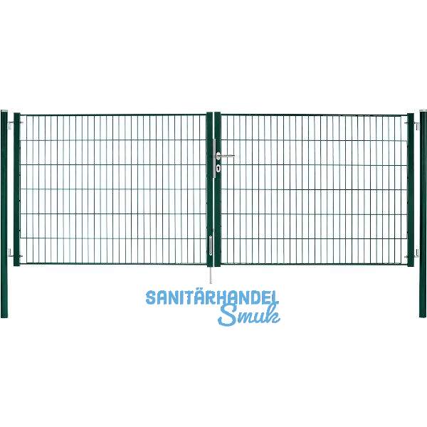 H+S Uni Tor f�r Zaunh�he 1,2 m gr�n