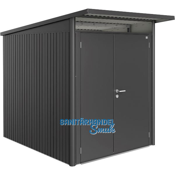 BIOHORT Ger�tehaus AvantGarde A2 dunkelgrau-metallic Doppelt�r