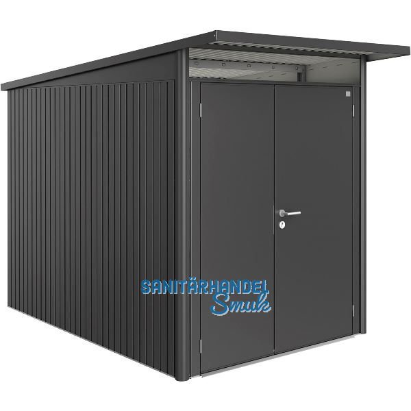 BIOHORT Ger�tehaus AvantGarde A3 dunkelgrau-metallic Doppelt�r